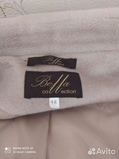 Пальто женское демисезонное 48 р кашемировое