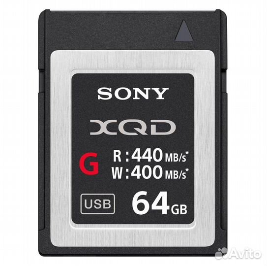 Новая - Sony XQD 64Gb G 400/440 MB/s