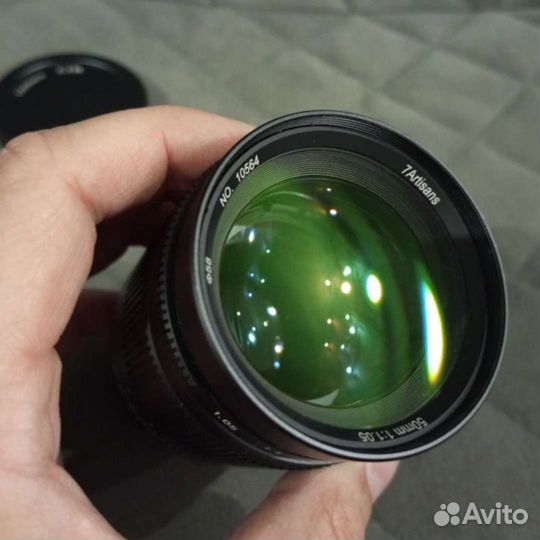 7artisans 50mm 1.05 на sony E