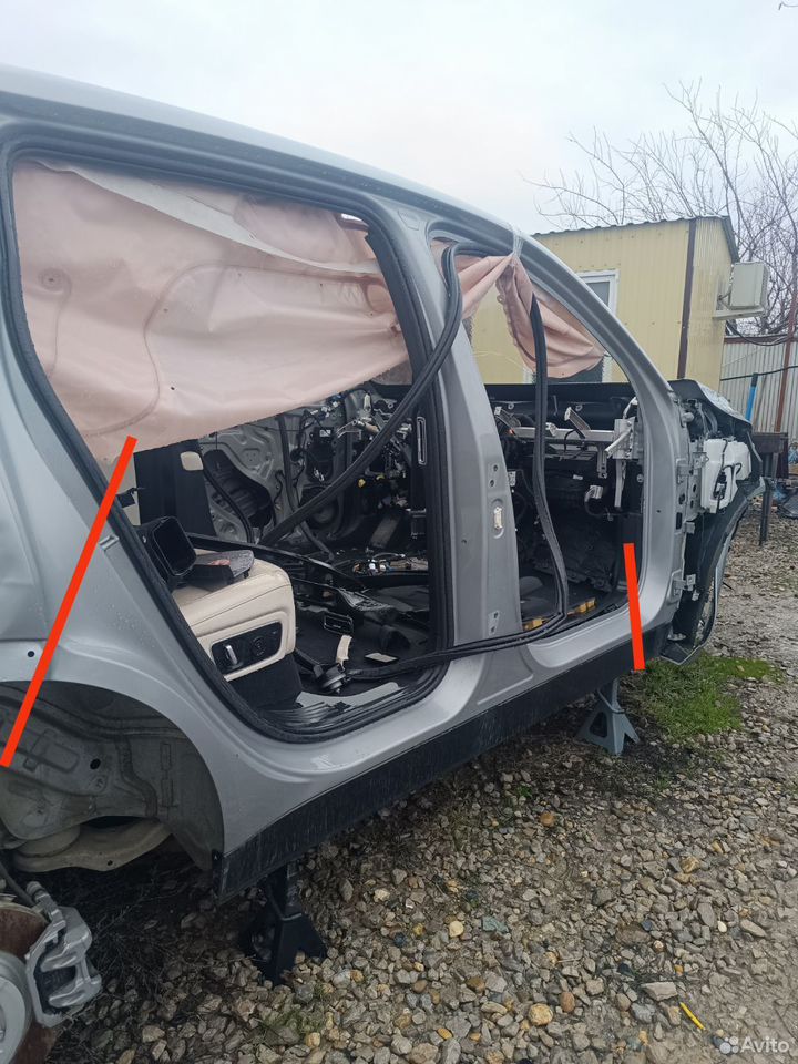 Порог правый стойка двери сапожок Lixiang L7