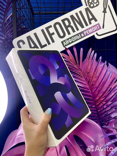 iPad Air 5 wifi + cellular 64 gb Purple новый