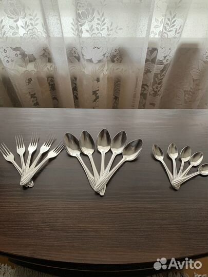 Вилки, ложки, чайные ложки новые