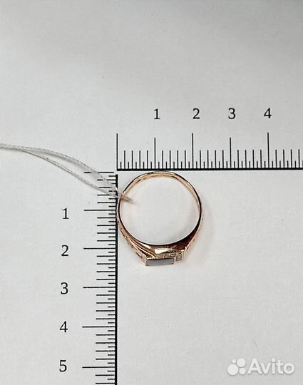 Мужская золотая печатка 20,5 размер