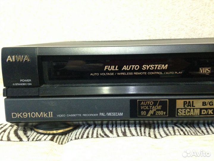Видеомагнитофон Aiwa DK910Mk Япония