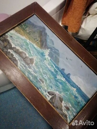 Картина маслом старинная