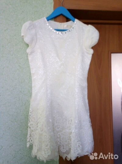 Платье детское праздничное на девочку 5-7лет