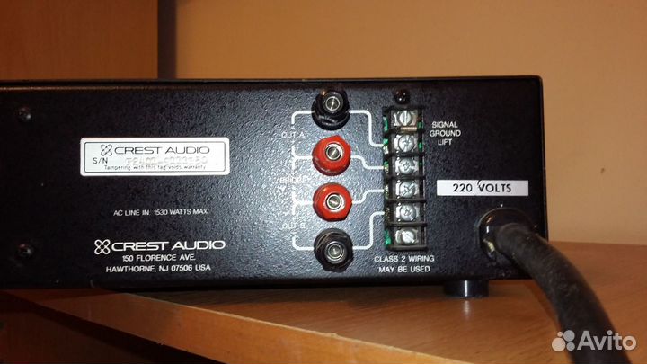 Усилитель crest audio FA2401