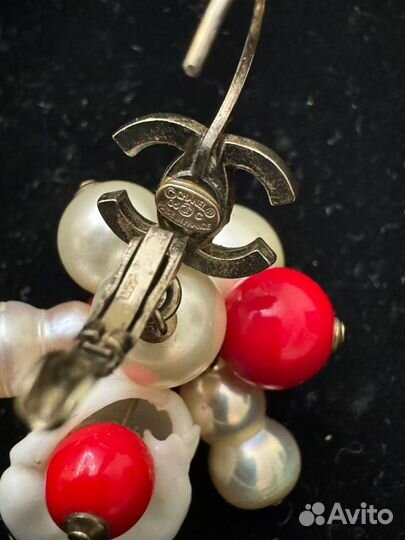 Серьги Chanel оригинал