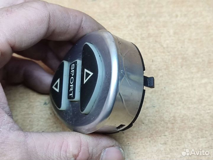 Кнопка режимов подвески, Citroen C5 I