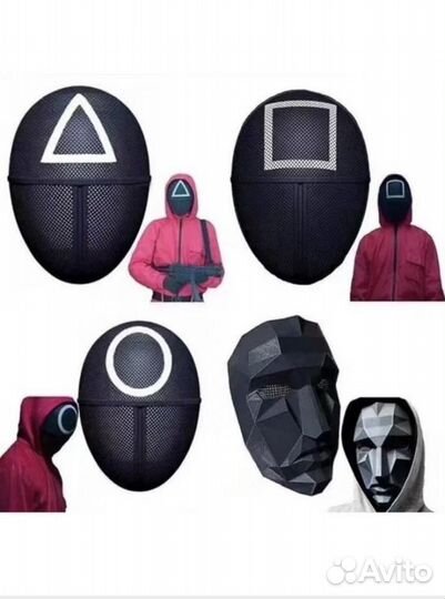 Маска игра в кальмара