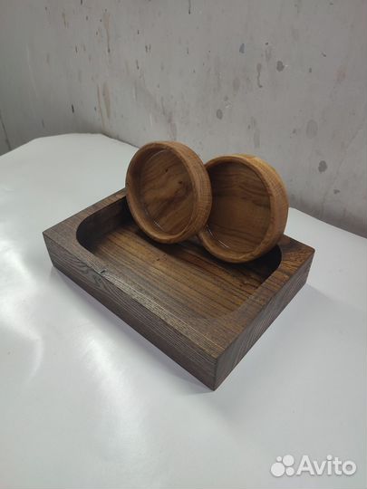 Подсвечники из дерева