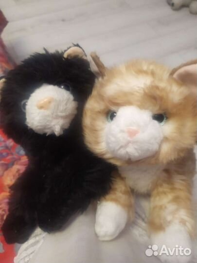 Кошки реалистичные мягкие игрушки