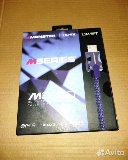Кабель Monster M3000 8K HDR hdmi Cable 1.5 m