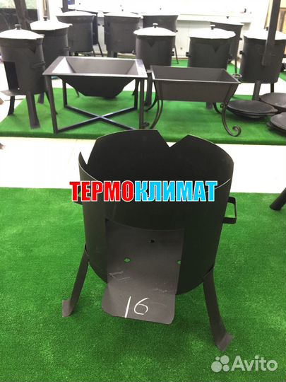 Очаг,печь классическая под казан 16л