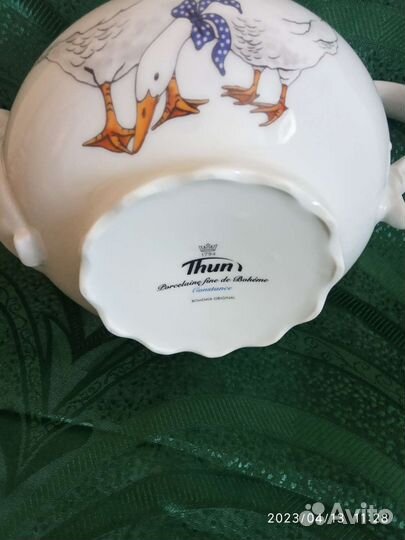 Чайник Богемия для дизайна, сахарницы