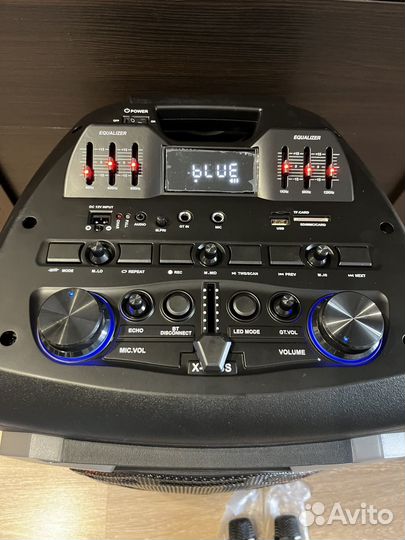 Колонка с караоке комбик 800w