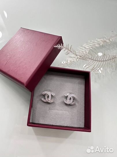 Бижутерия chanel серьги