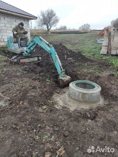 Услуги миниэкскаватора
