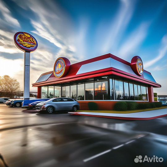 Кассир в ресторан Бургер Кинг