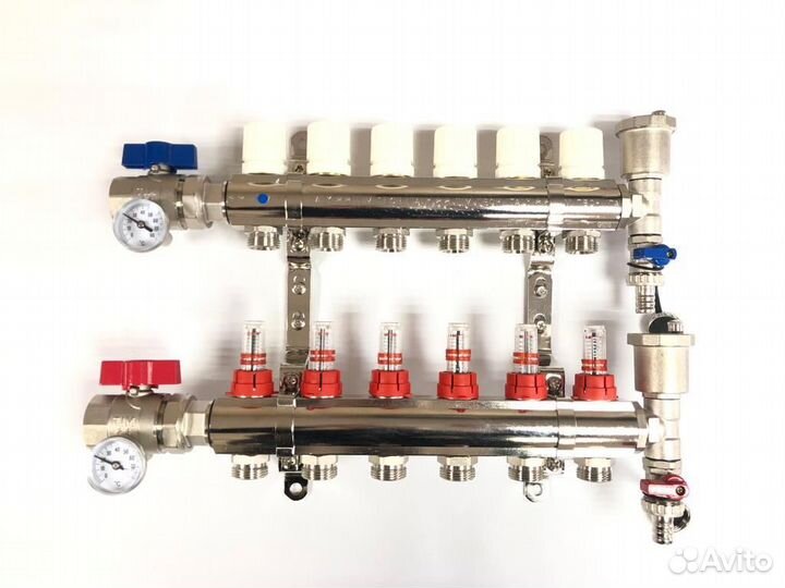 Коллекторная группа с расходомерами 1
