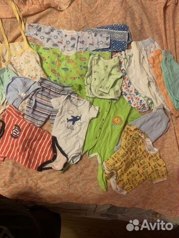 Детские вещи пакетом от 0 до 3 месяцев