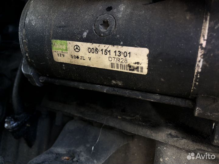 Стартер mercedes vito OM611