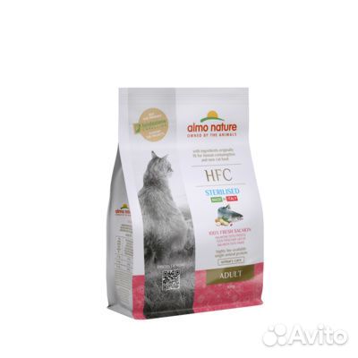 Almo Nature Для стерилизованных кошек со свежим Ло