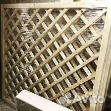 Шпалера деревянная