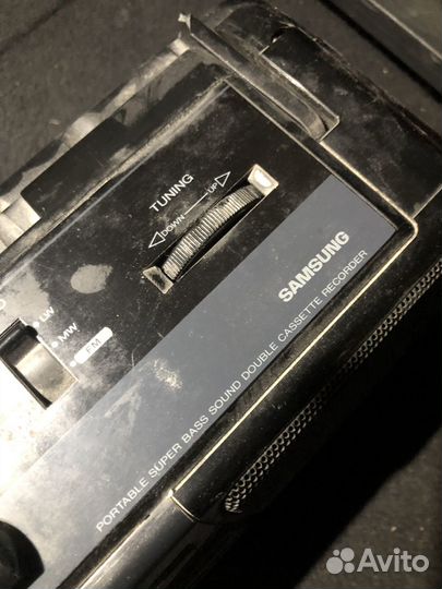 Двухкассетник Samsung W-580L