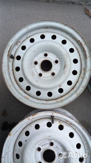 Штампованные диски r15