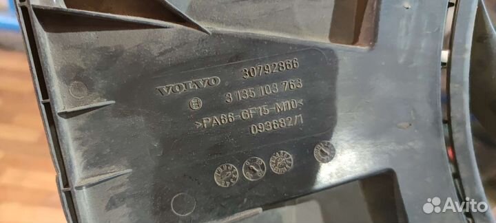 Вентилятор охлаждения радиатора Volvo s80