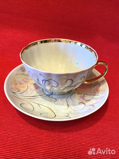 Чайный сервиз фарфор Дулево