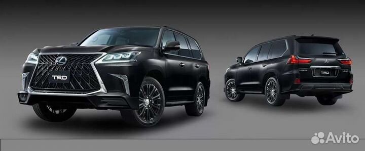 Молдинг решетки радиатора Lexus LX Superior