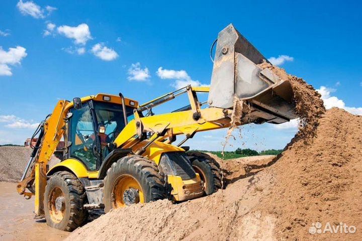 Аренда спецтехники экскаватор-погрузчик JCB