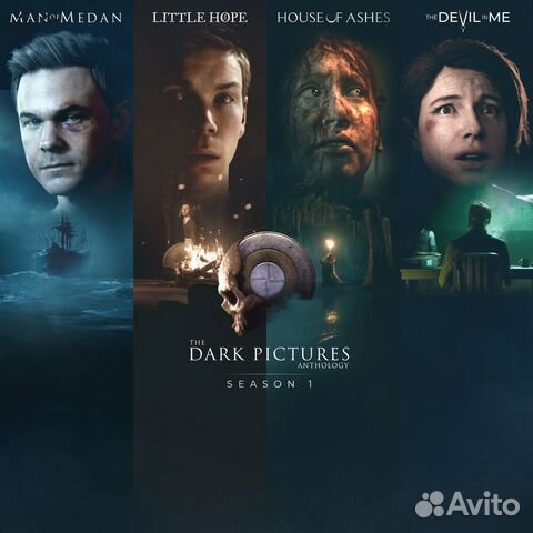 The Dark Pictures Anthology Ps4&Ps5 купить в Москве | Электроника | Авито