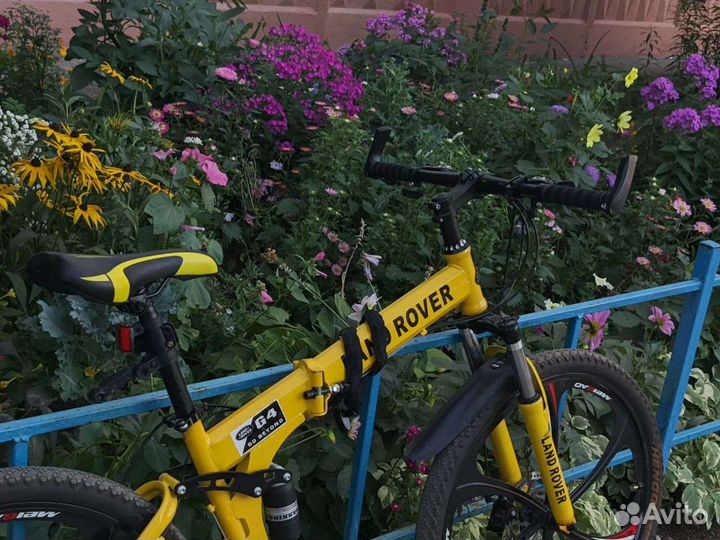 Велосипед двухподвес на литых дисках