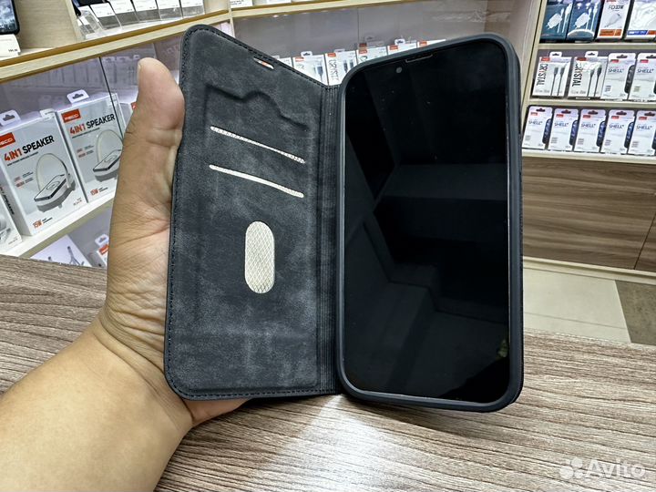 Чехол книжка для iPhone 14 Pro magsafe