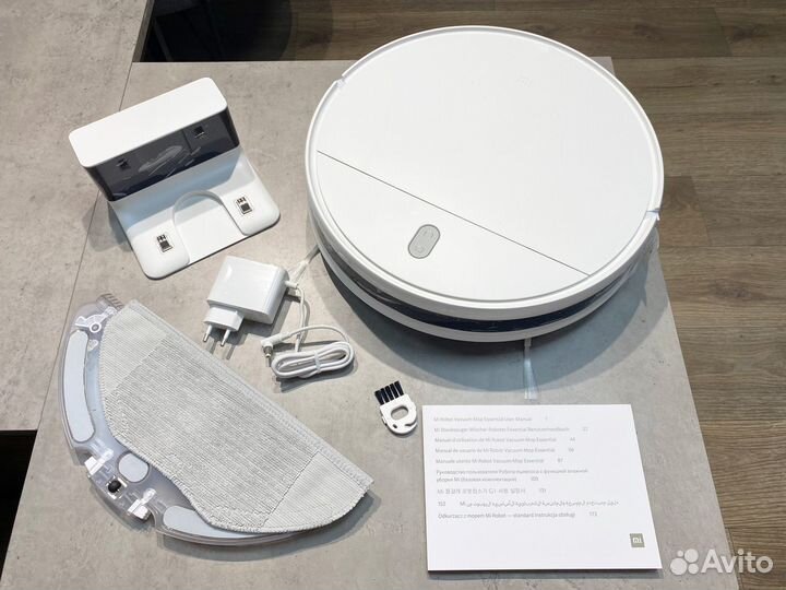 Робот пылесос Xiaomi mi robot vacuum mop essential