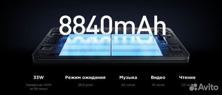 Xiaomi Pad 6 – 8/256GB Global Version (Серый)