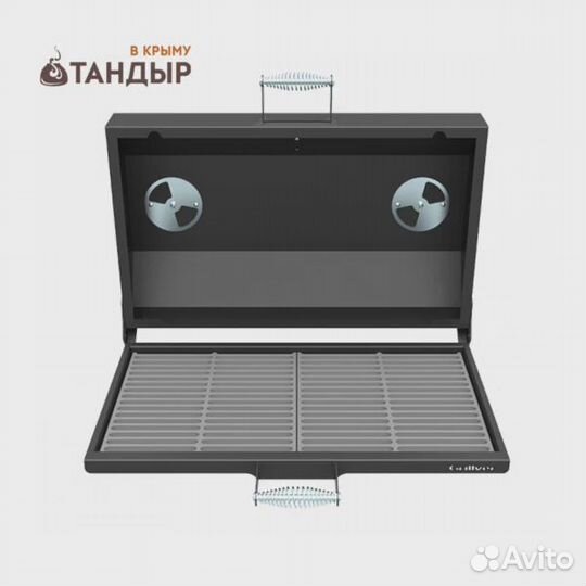 Крышка-гриль с чугунной решеткой для Искандер 400