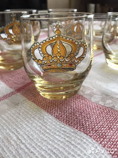 Стаканы цветное стекло