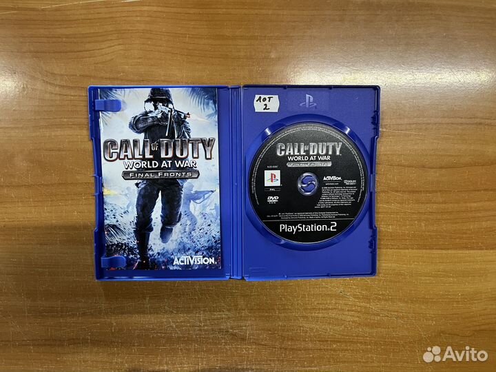 PS2 Call of Duty World AT War Final Fronts (лот 2)