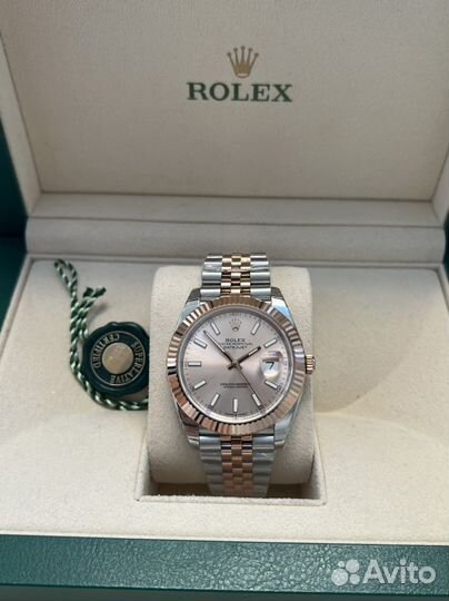 Rolex Datejust 41 Sundust Pink Dial 126331