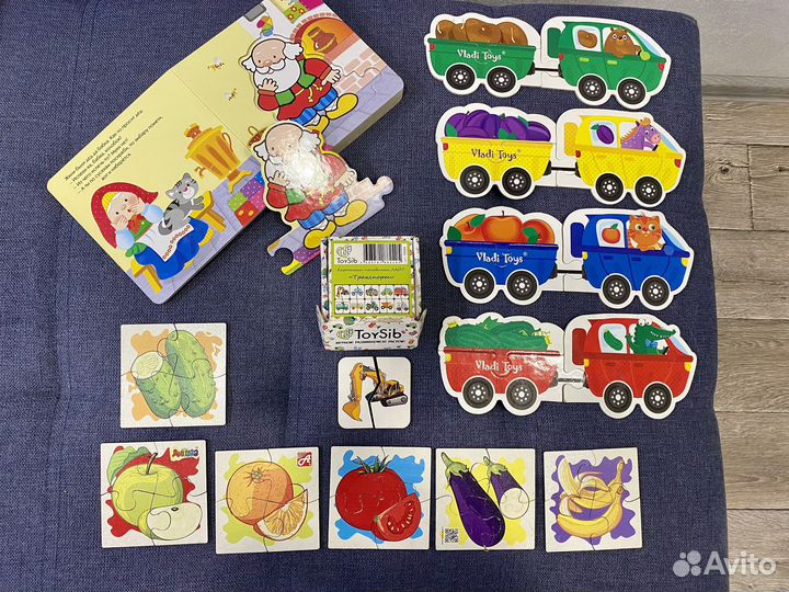 Развивающие детские игрушки пакетом