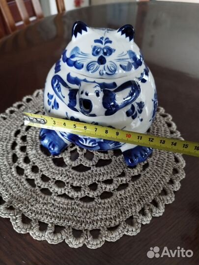 Фарфоровая посуда гжель