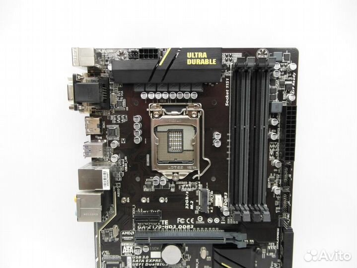 Материнская плата gigabyte GA-Z170-HD3 DDR3 (rev