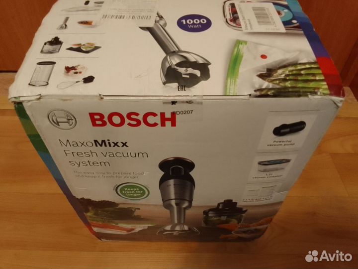 Новый погружной блендер bosch