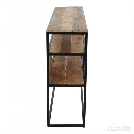 Тумба под тв лофт деревянная