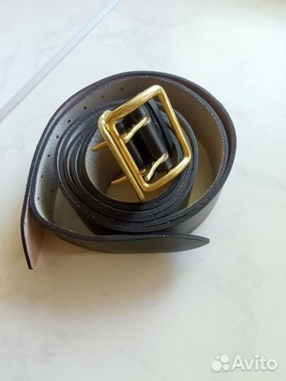 Мужской кожаный ремень