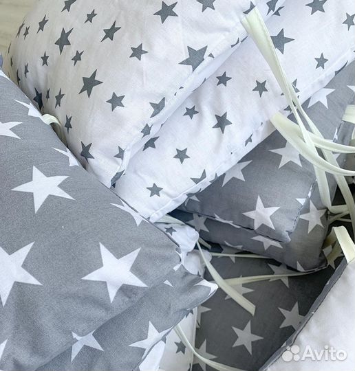 Детские бортики набор в кроватку